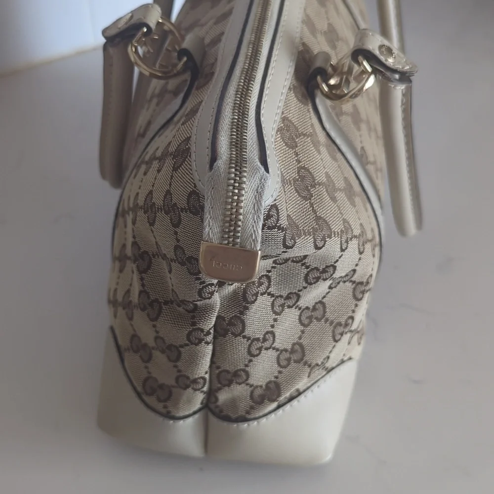 NOT FOR SALE SOLD Gucci Canvas Tote Vintage - Picture 11 of 15